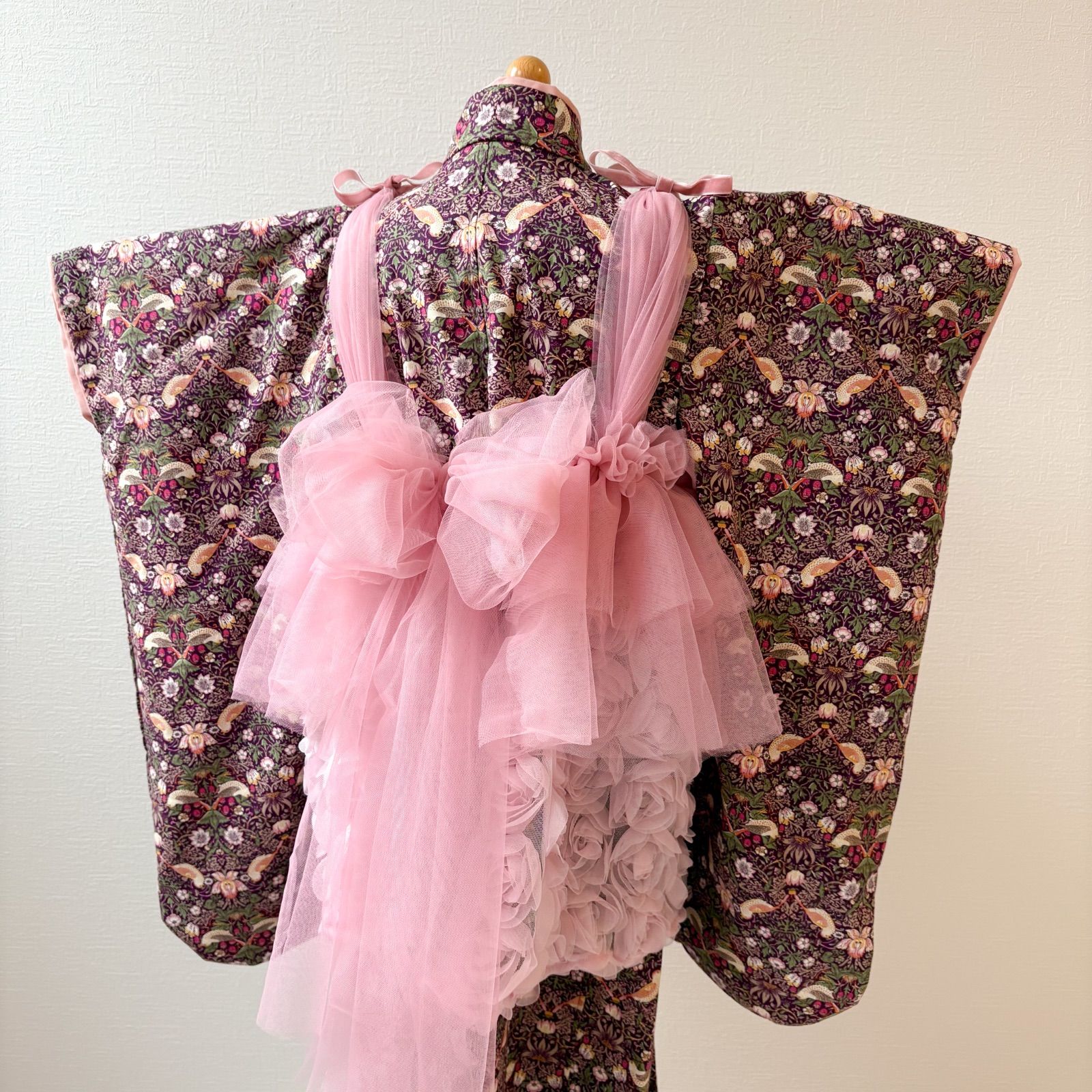 七五三 チュール被布