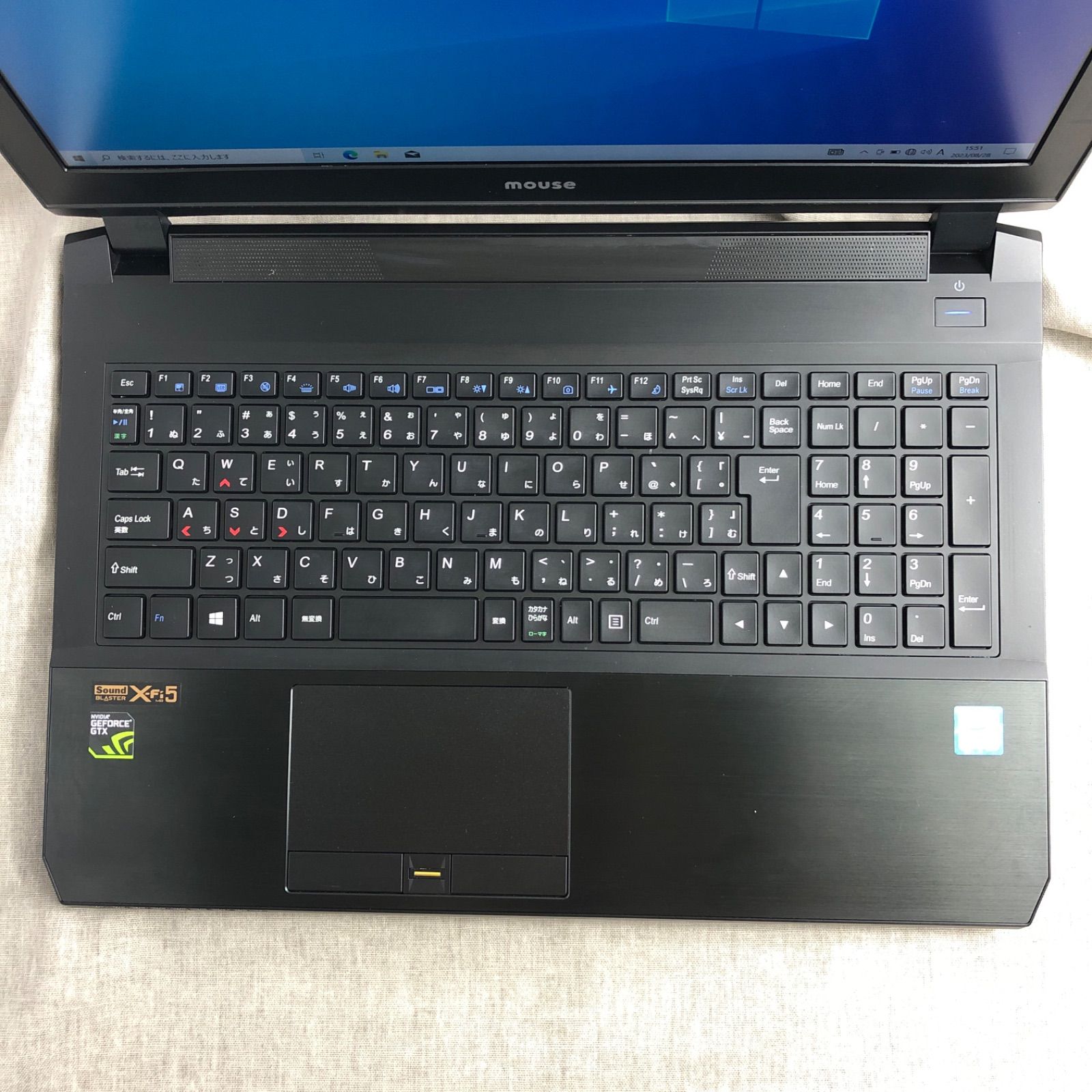 ◆ジャンク品◆ゲーミングノートPC MouseComputer マウスコンピューター DAIV-NG5720【i7-7700HQ・GTX  1060】★画面表示異常 他/LT-231302（033833）