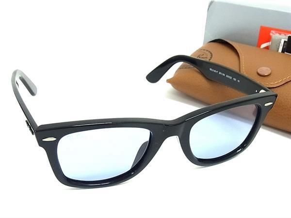 新品未使用 Ray-Ban レイバン RB2140-F ウェイファーラー サングラス 眼鏡 メガネ レディース メンズ ブラック系 AS9613