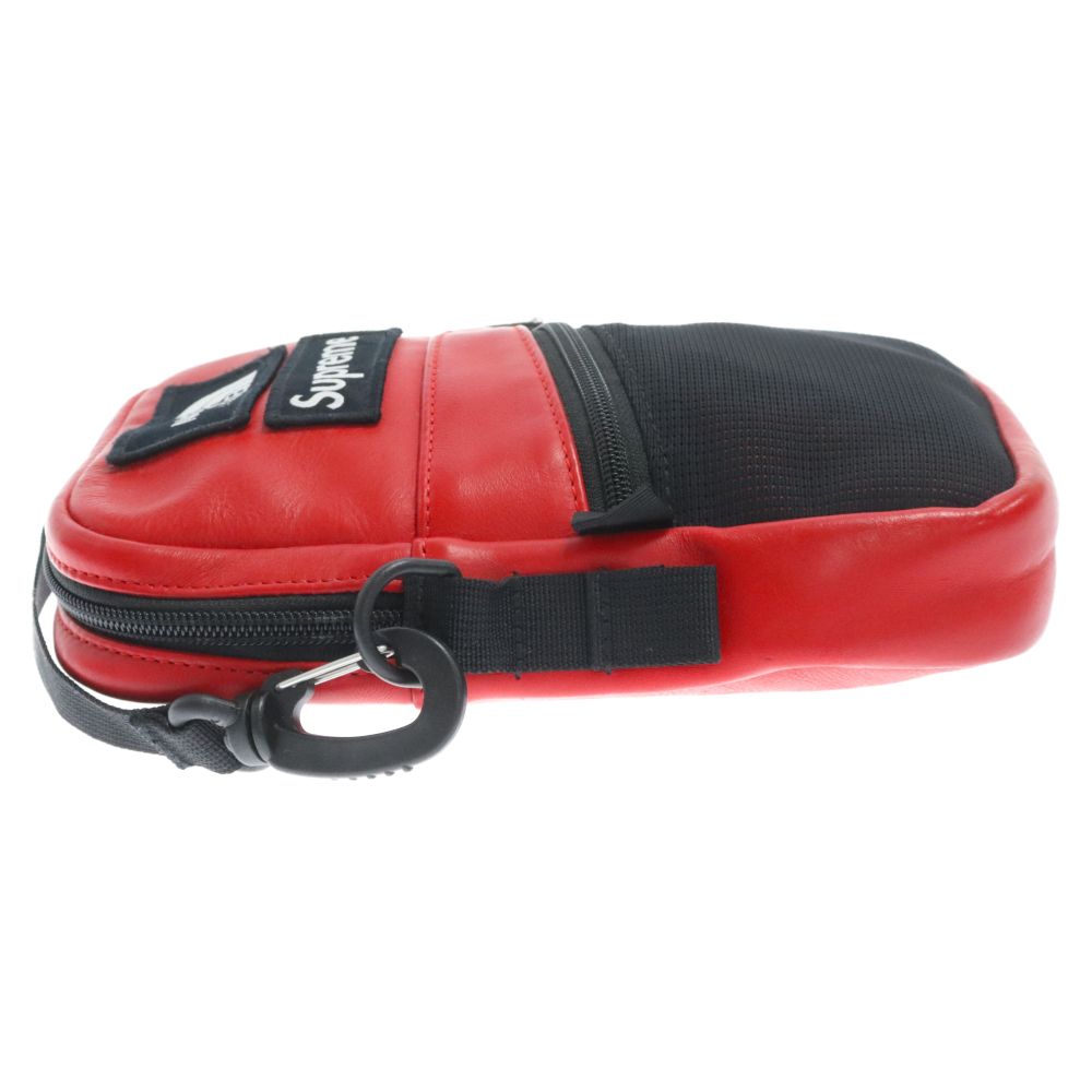 supreme north face レザーショルダー バッグ ポーチ supreme north