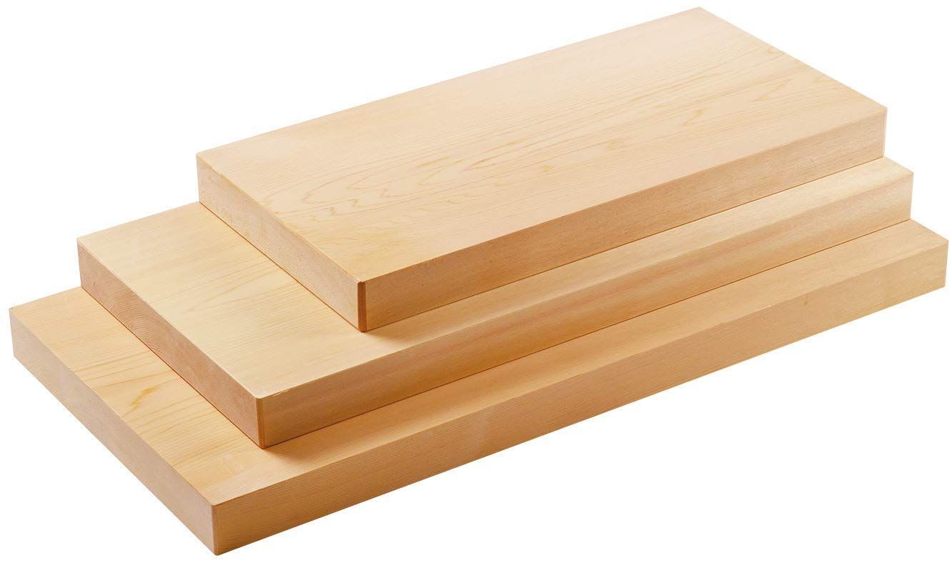 【在庫セール】一枚板 中 板目 木曽檜 日本製 まな板 790715 ヤマコー