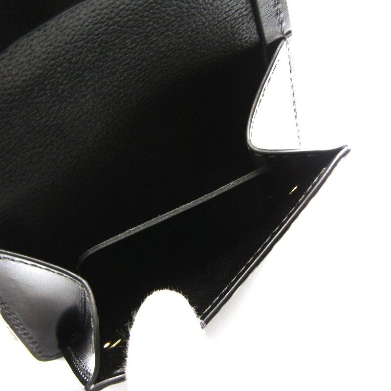 ワイルドスワンズ レザーウォレット コインケース ブラック 小銭入 未使用 WILDSWANS ワイルドスワンズ 小銭入れ クロコ TONGUE