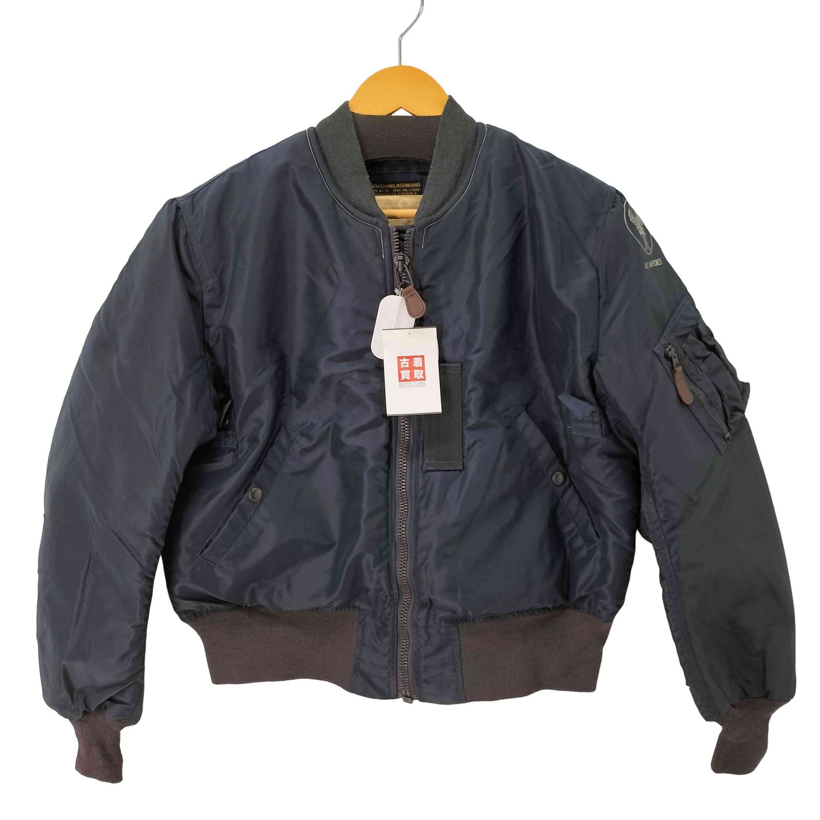 バズリクソンズ BUZZ RICKSONS B-15C フライトジャケット SCOVILL ジップ メンズ US：38 