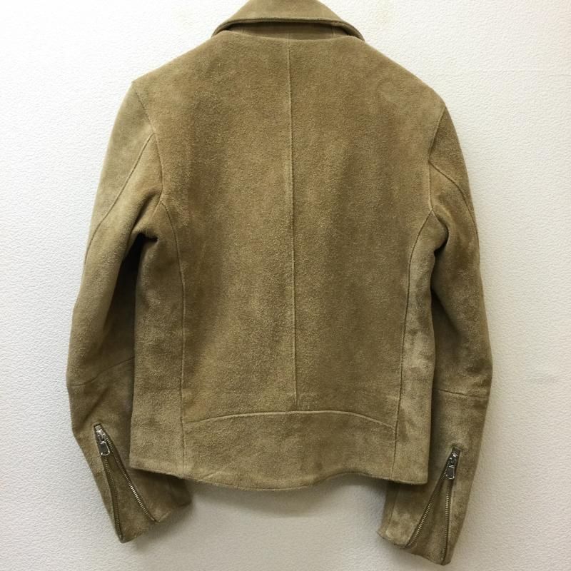 UNITED ARROWS スエードレザー ダブルライダースジャケット BEAUTY&YOUTH UNITED ARROWS - BY カウ スエード ダブル