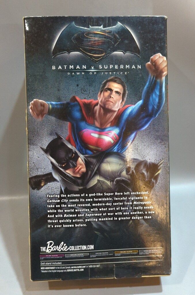 マテル バービーコレクター ブラックラベル バットマンvsスーパーマン