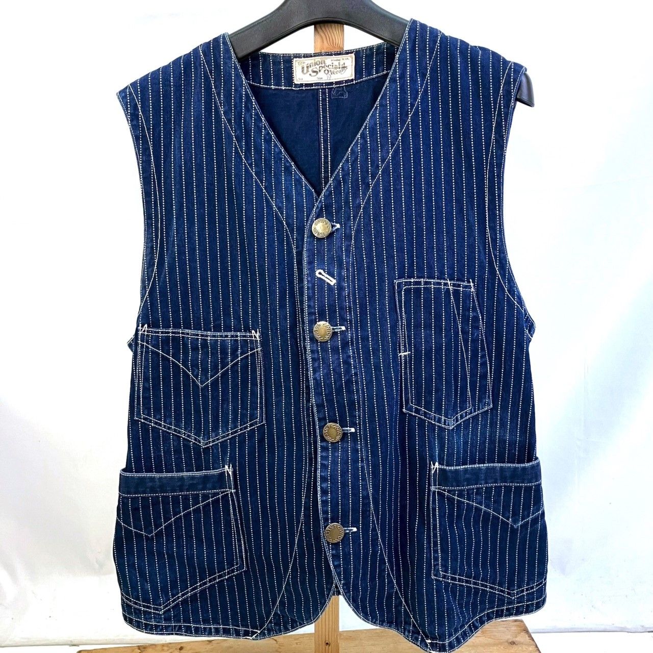 01w-5176 フリーホイーラーズ FREEWHEELERS CONDUCTOR VEST