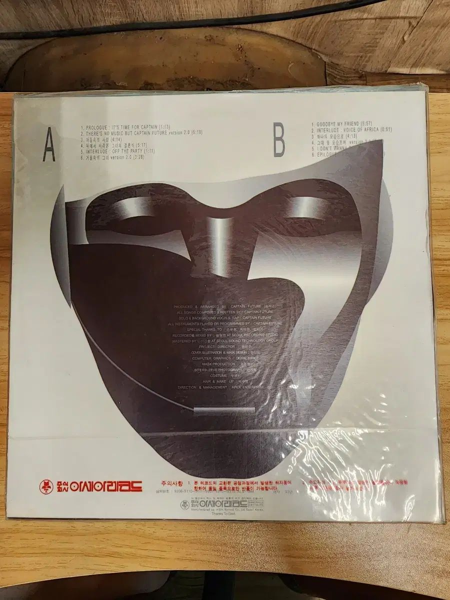CAPTAIN FUTURE LP 未開封 大野 雄二 キャプテンフューチャー