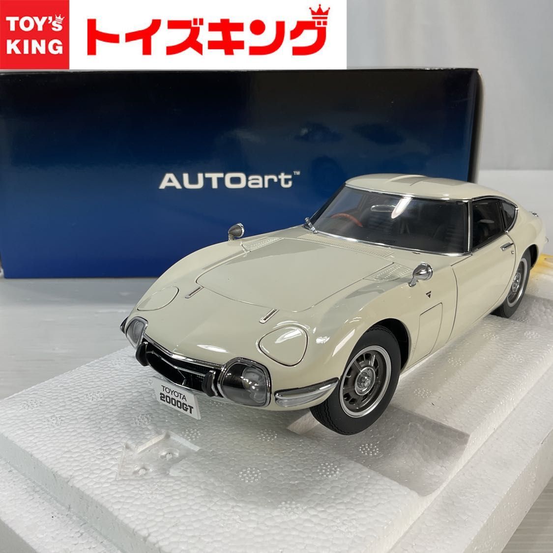 通販大得価AUTO art 78753 1/18 トヨタ 2000GT （ホワイト） 乗用車