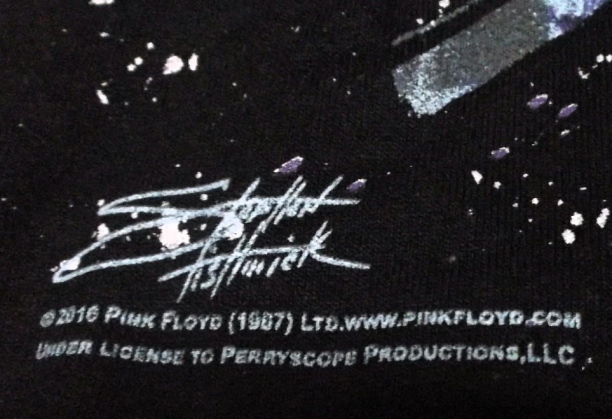 ピンク フロイド パーカ Pink Floyd Machine Greeting Blue 黒 正規品