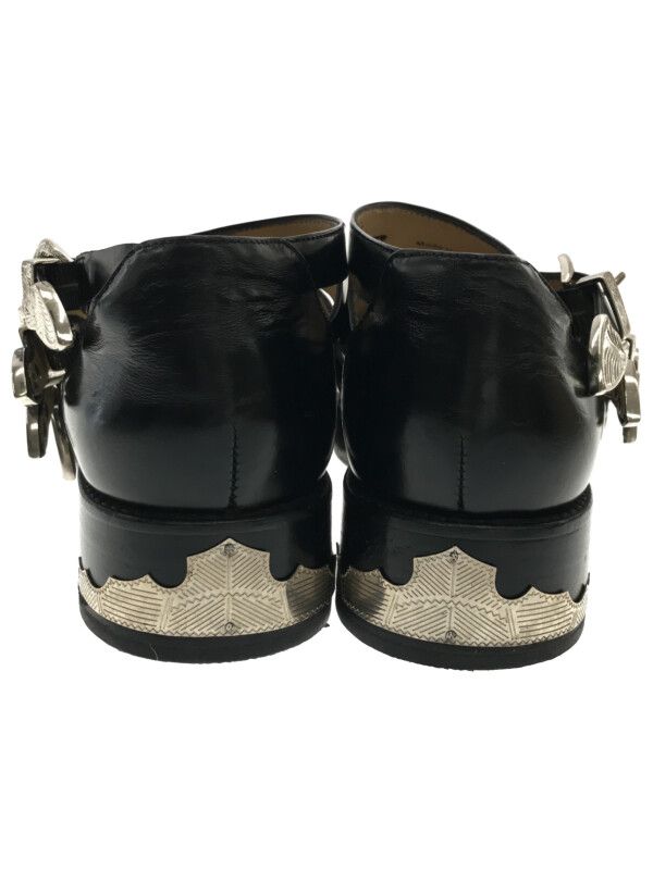 TOGA PULLA トーガ プルラ マルチストラップメタルサンダル ブラック  