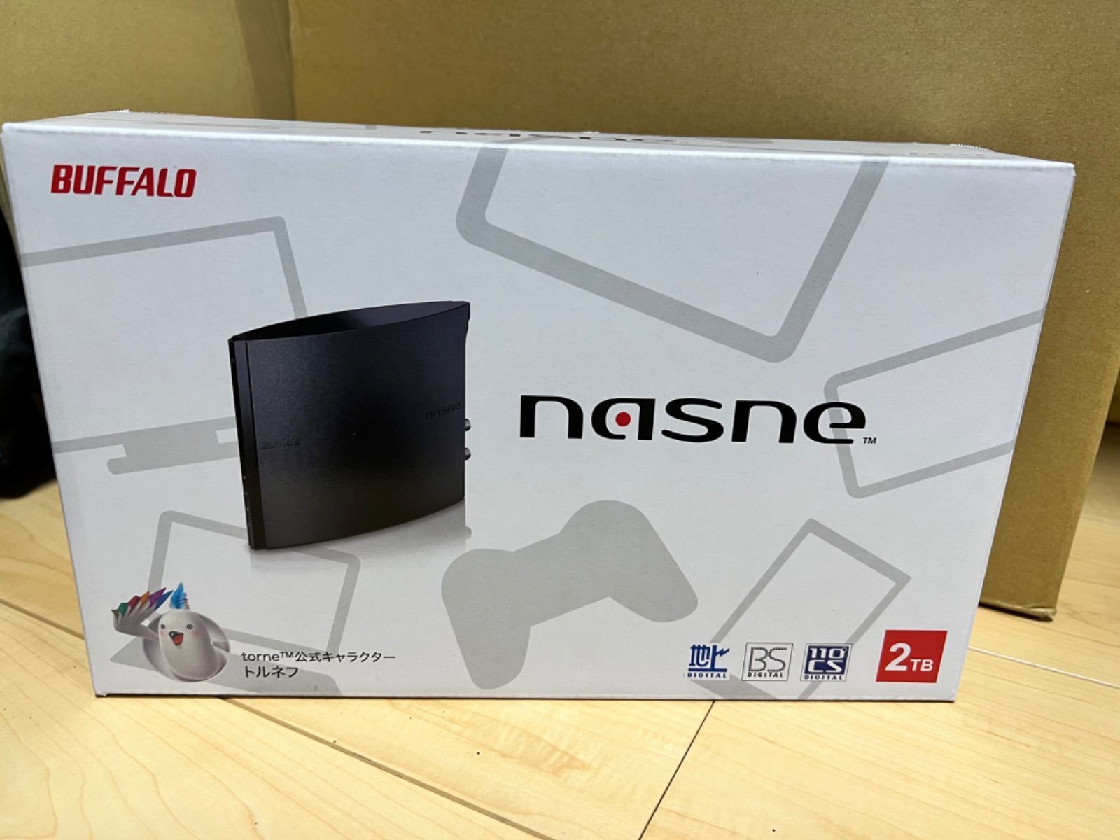 nasne ナスネ バッファロー 進化ネットワークストレージ メディアプレイヤー - メルカリ