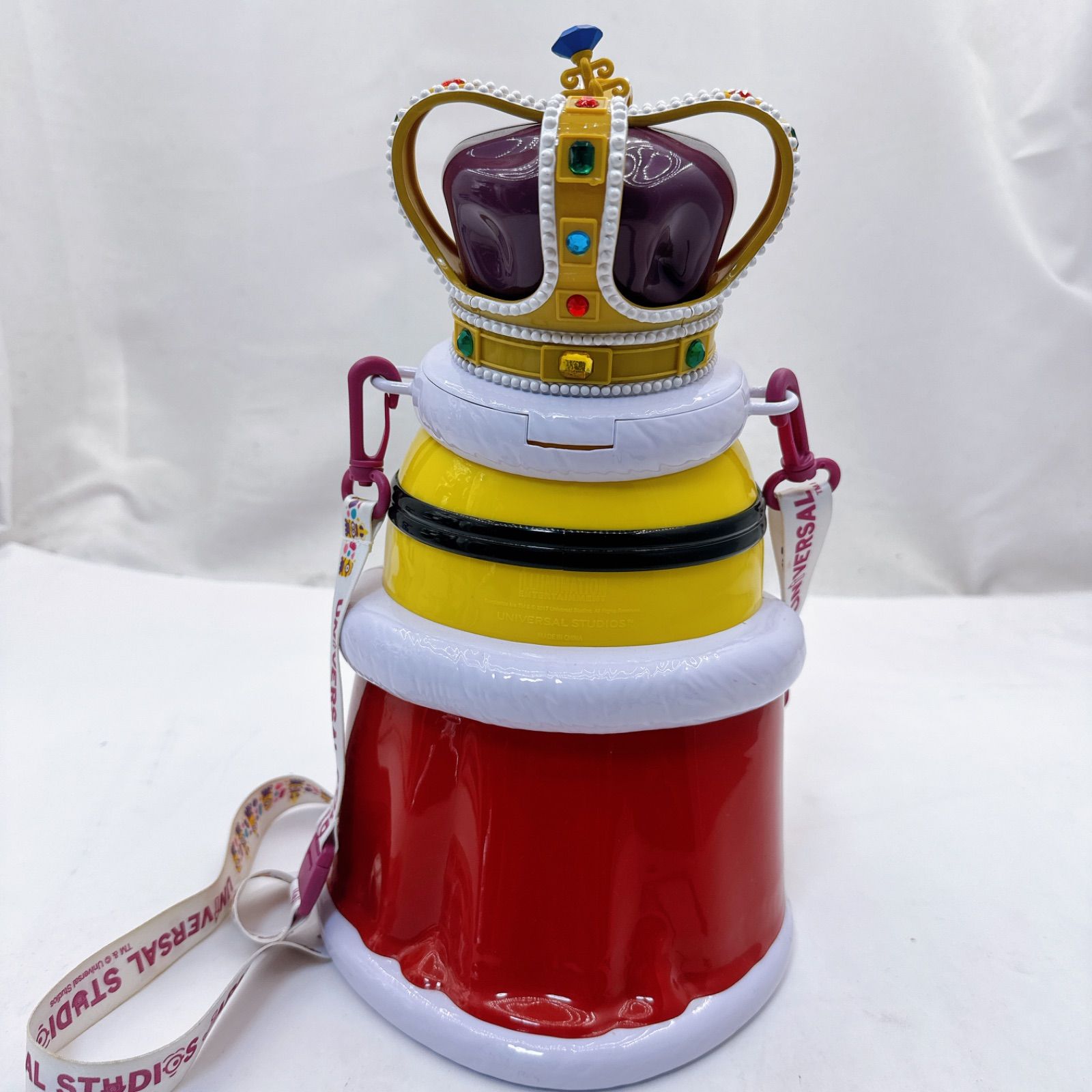 ミニオン キャラクターグッズ 6体セットUSJ限定 Minion Popcorn USJ限定 ミニオン ポップコーンバケット 王冠 キングミニオン
