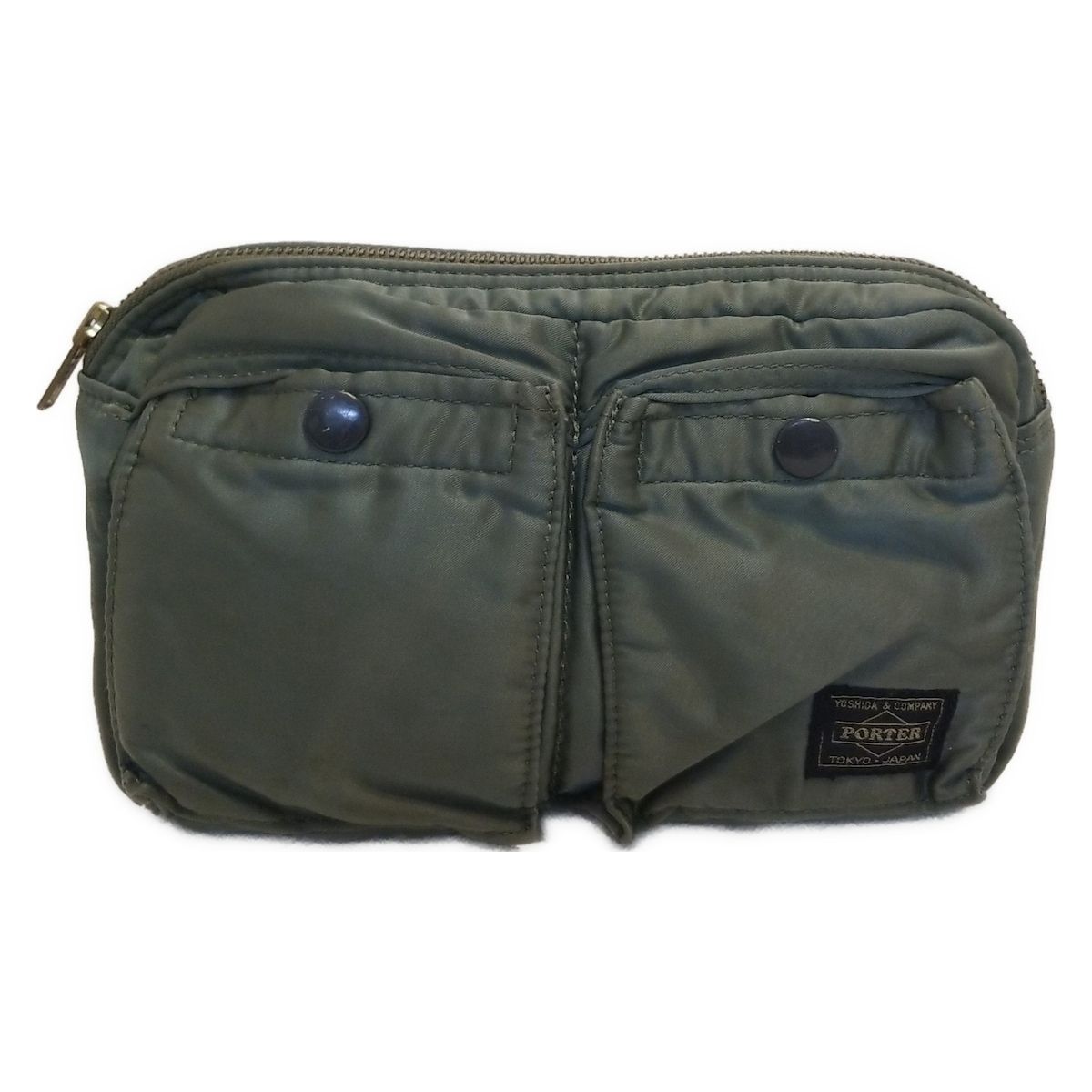 PORTER|吉田 ポーター ウエストポーチ タンカー カーキ