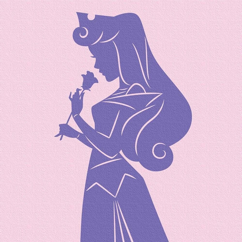 【未使用】DLR 海外 ディズニー 絵画 絵 イラスト アート　眠れる森の美女 未使用】DLR 海外 ディズニー 絵画 絵 イラスト アート 眠れる森