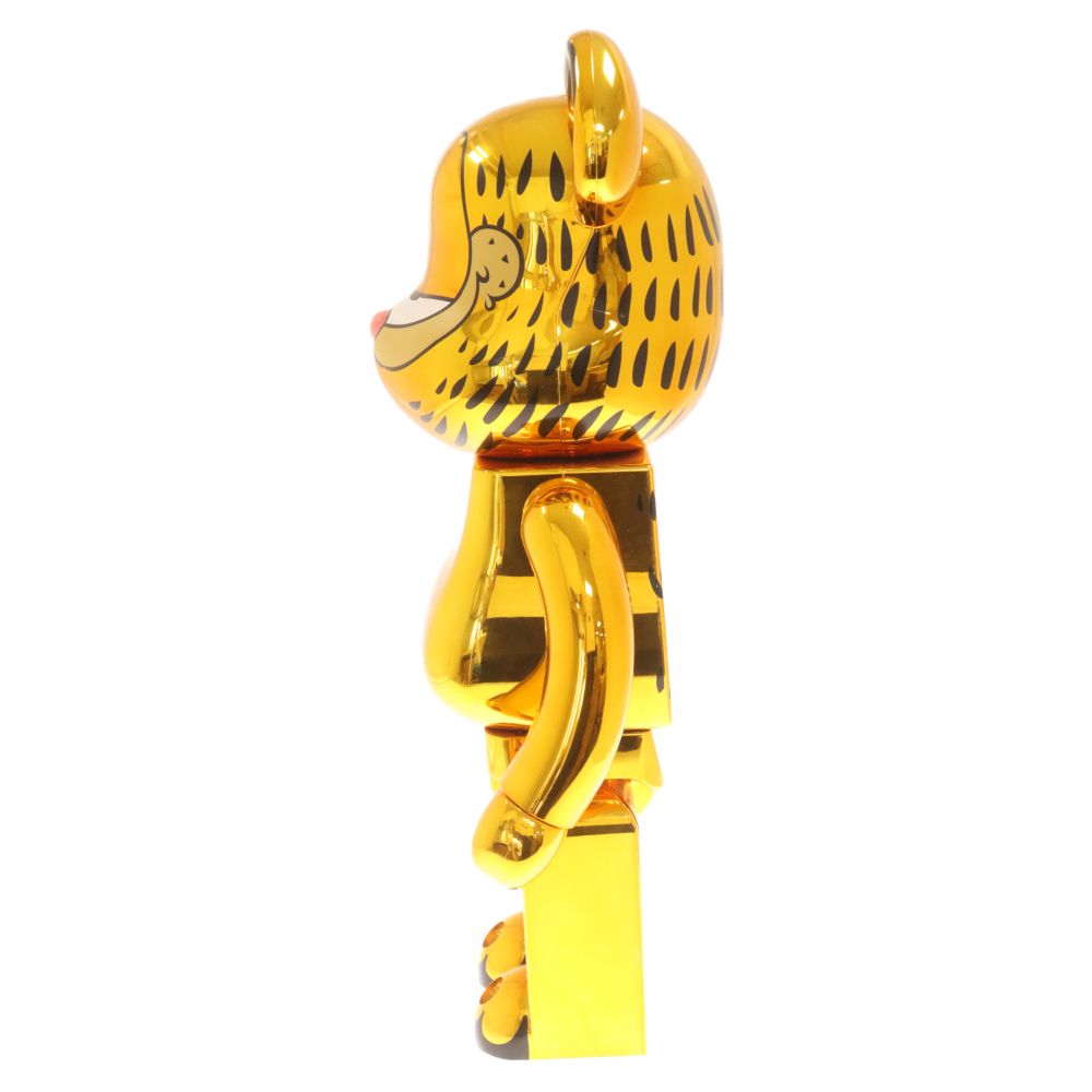 MEDICOM TOY (メディコムトイ) BE@RBRICK GARFIELD GOLD CHROME