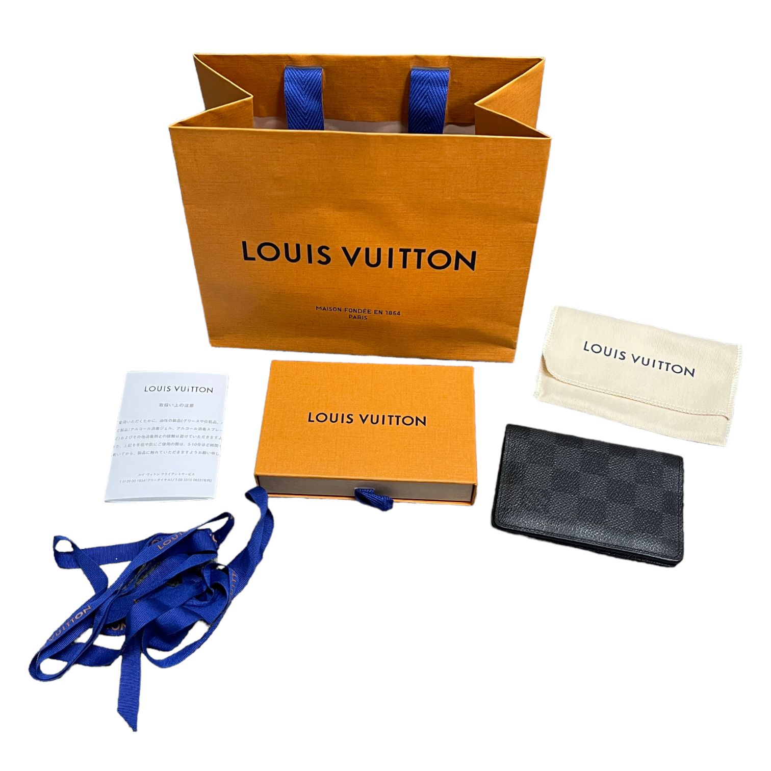 ほぼ未使用】LOUIS VUITTON ルイヴィトン N63143 カードケース 