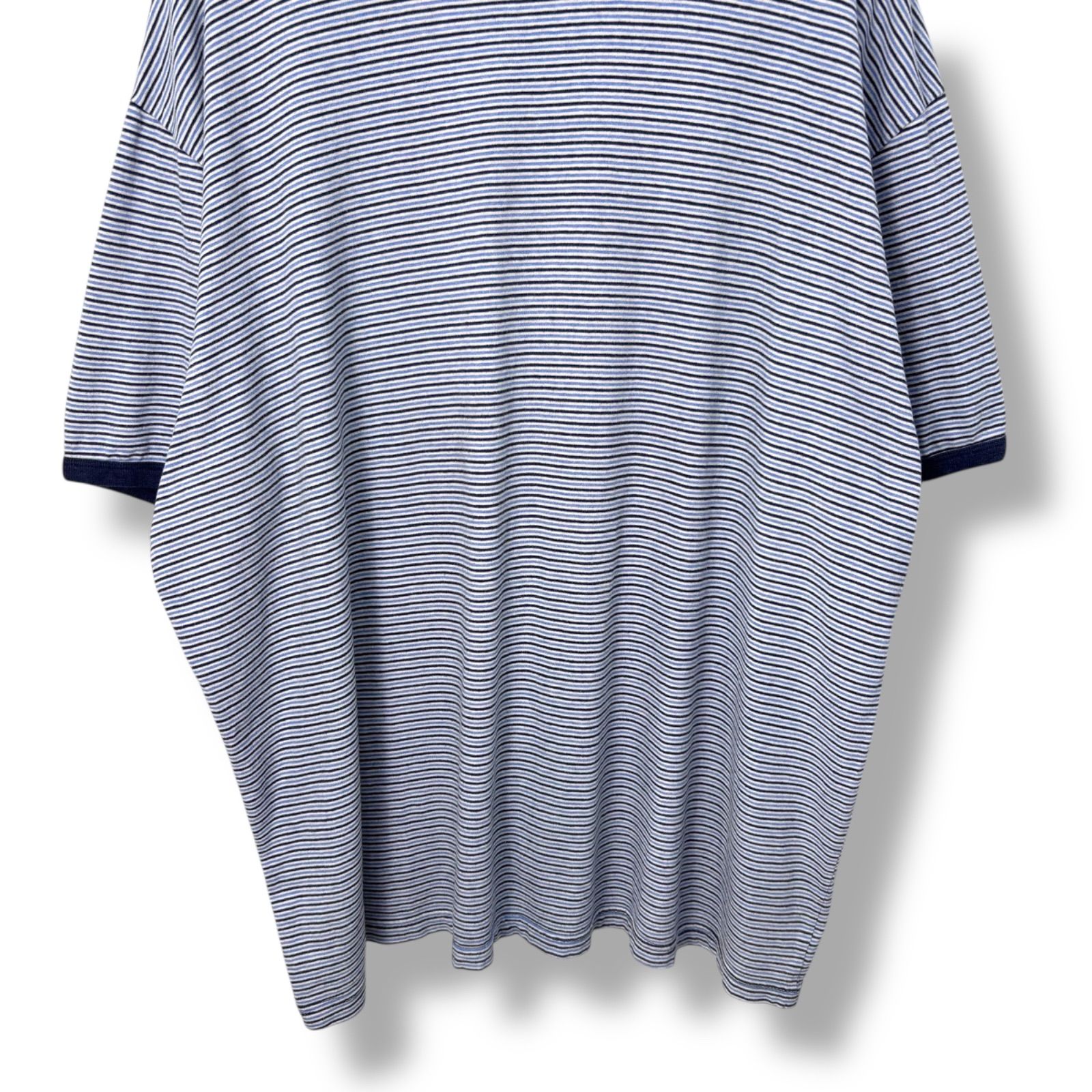 90s-00s OLD GAP Multi Border T-Shirt 【XXL】 90年代 Y2K