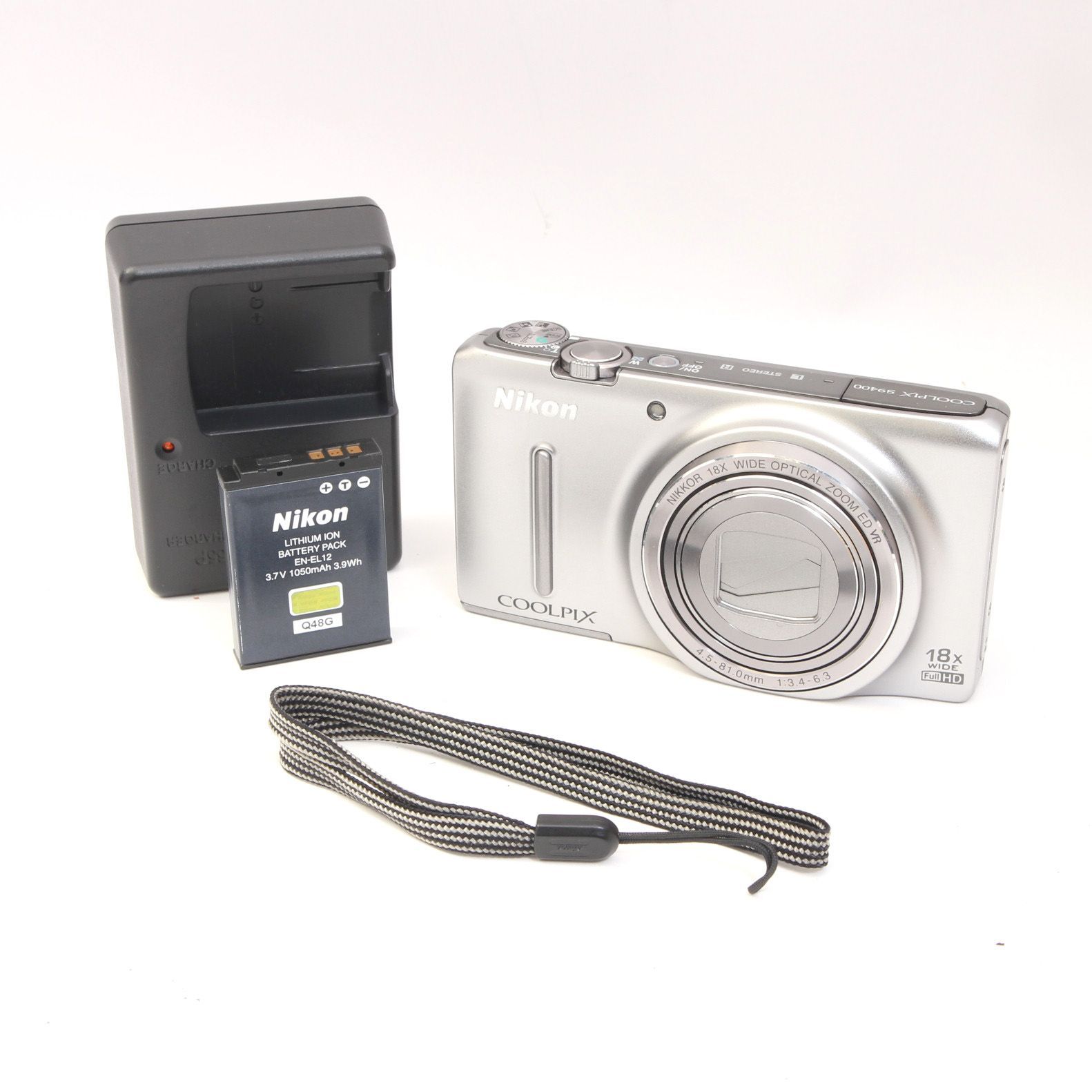 Nikon ニコン COOLPIX S9400 シルバー COOLPIX S9400 ニコン デジタル