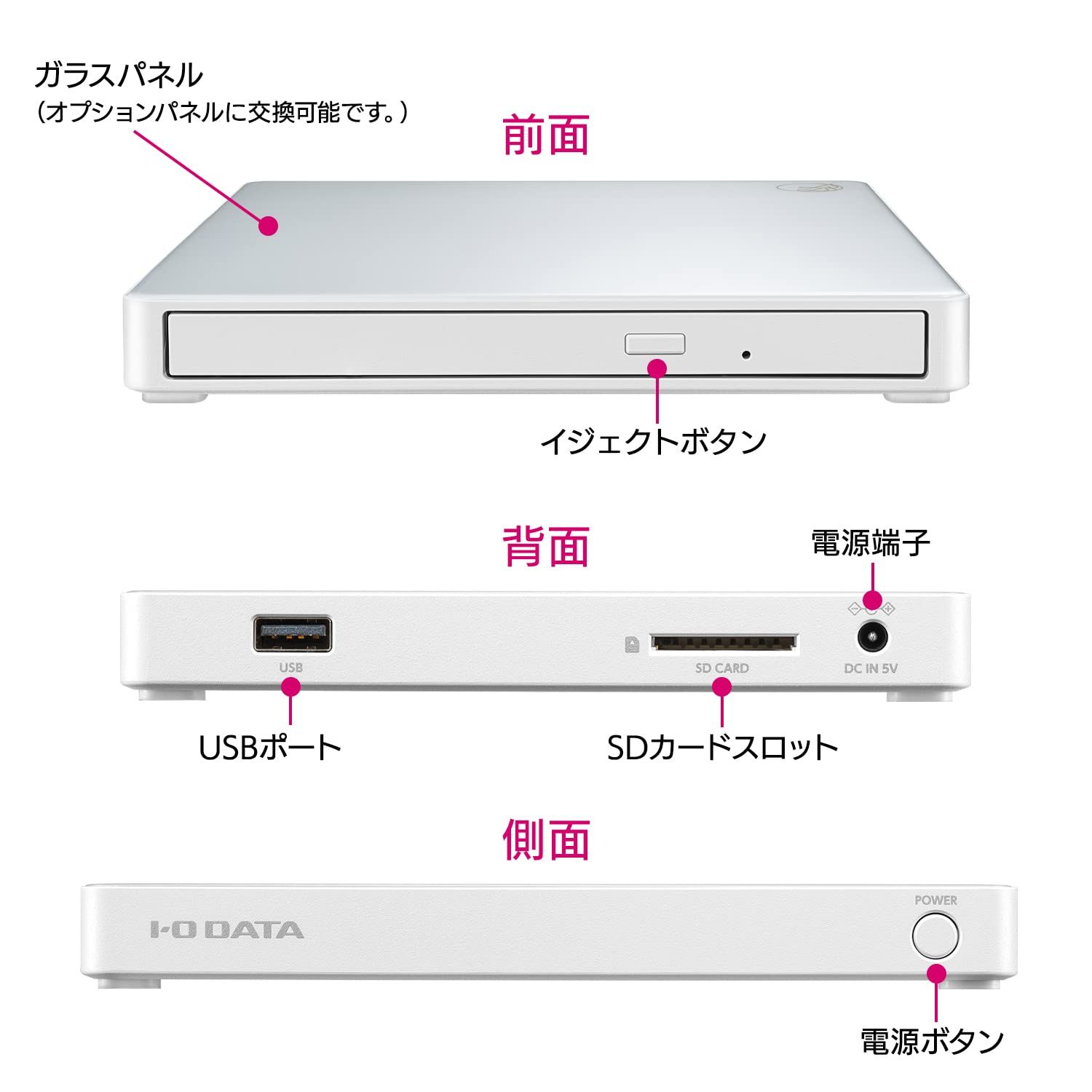 I-O DATA CDレコ6 ホワイト I-O DATA CDレコ 6 ホワイト CDレコ6（CD-
