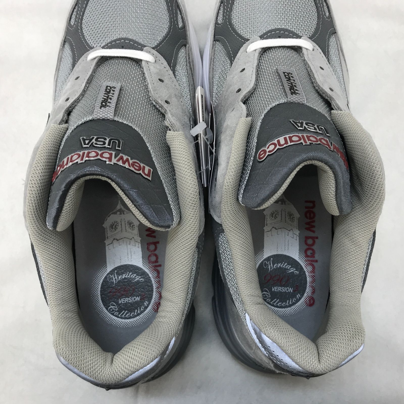 美品990V3 28.0cm ニューバランス M990GY3 USA New Balance M990GY3 グレー 28.0cm