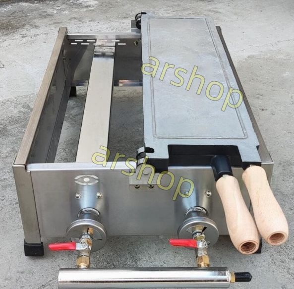 パンダのベビーカステラ パンダ焼き機 27穴 万能焼ガスLPガス式