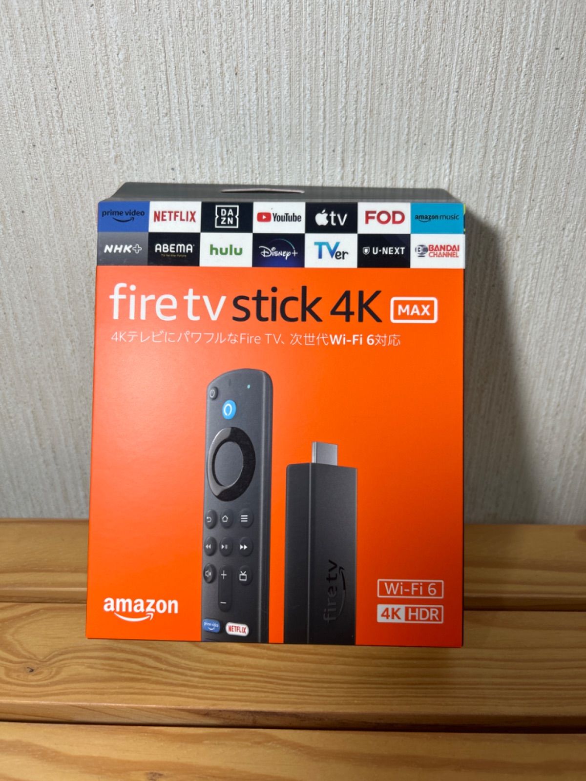 新品未開封　Amazon Fire TV Stick 4K リモコン