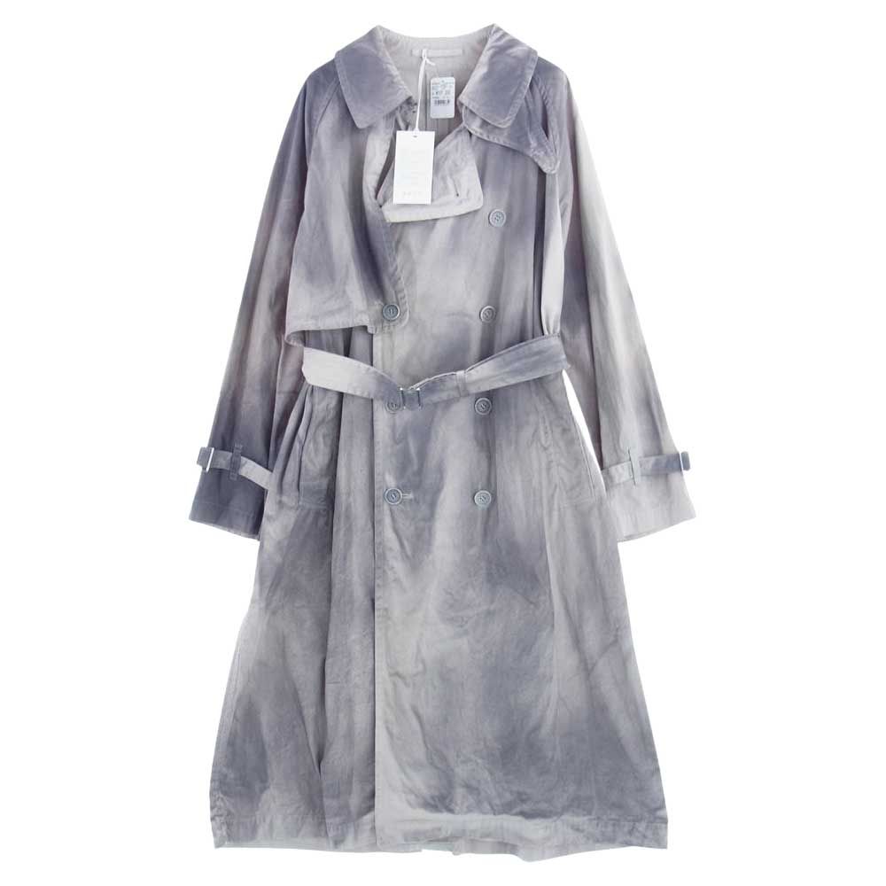 ヨーク YOKE トレンチコート 23SS YK23SS0438C-WM 吾亦紅 ワレモコウ GARDEN ガーデン 別注 SPRAY PRINTED TRENCH SP トレンチコート グレー系 2【新古品】【未使用】【中古】 ヨーク YOKE トレンチコート 23SS YK23SS0438C-WM 吾亦紅 ワレモコウ