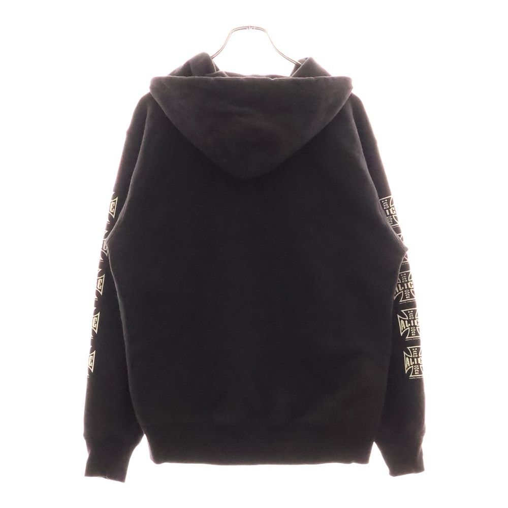 トップス ALICE HOLLYWOO FULL ZIP HOODIE Alice Hollywood (アリス ハリウッド) DESTROYED CHOPPER FULL