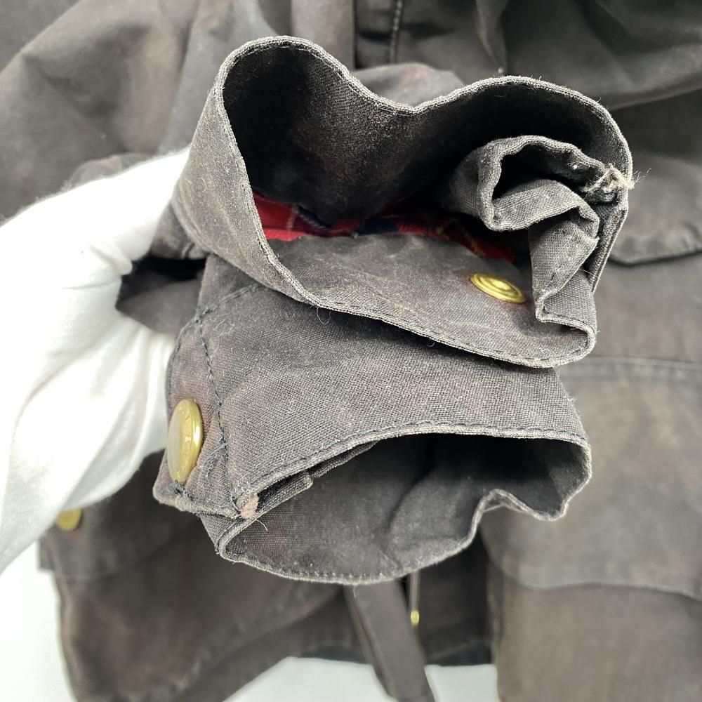 中古】Barbour INTERNATIONAL BAKER オイルドクロスジャケット サイズ 