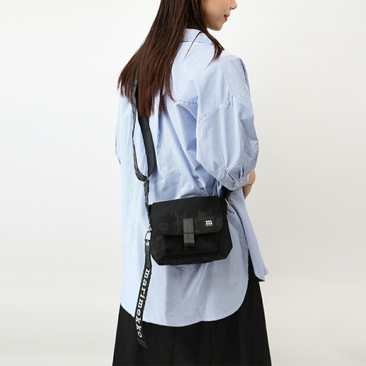marimekko マリメッコ ショルダーバッグ 0928803 999/BLACK Mini 
