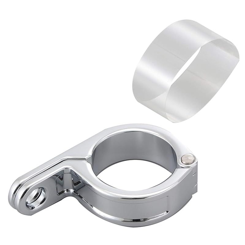 デイトナ(Daytona) バイク用 ウインカーステー 39mmフォーククランプ 取付穴10mm マルチフォーククランプ クローム 1個 69369