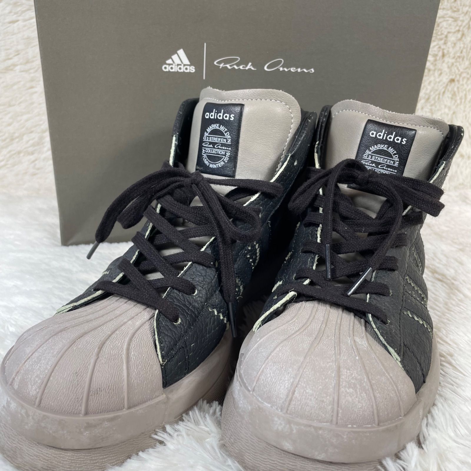 美品】RICK OWENS × adidas MASTODON PRO MODEL RM16F6820LIN - メルカリ