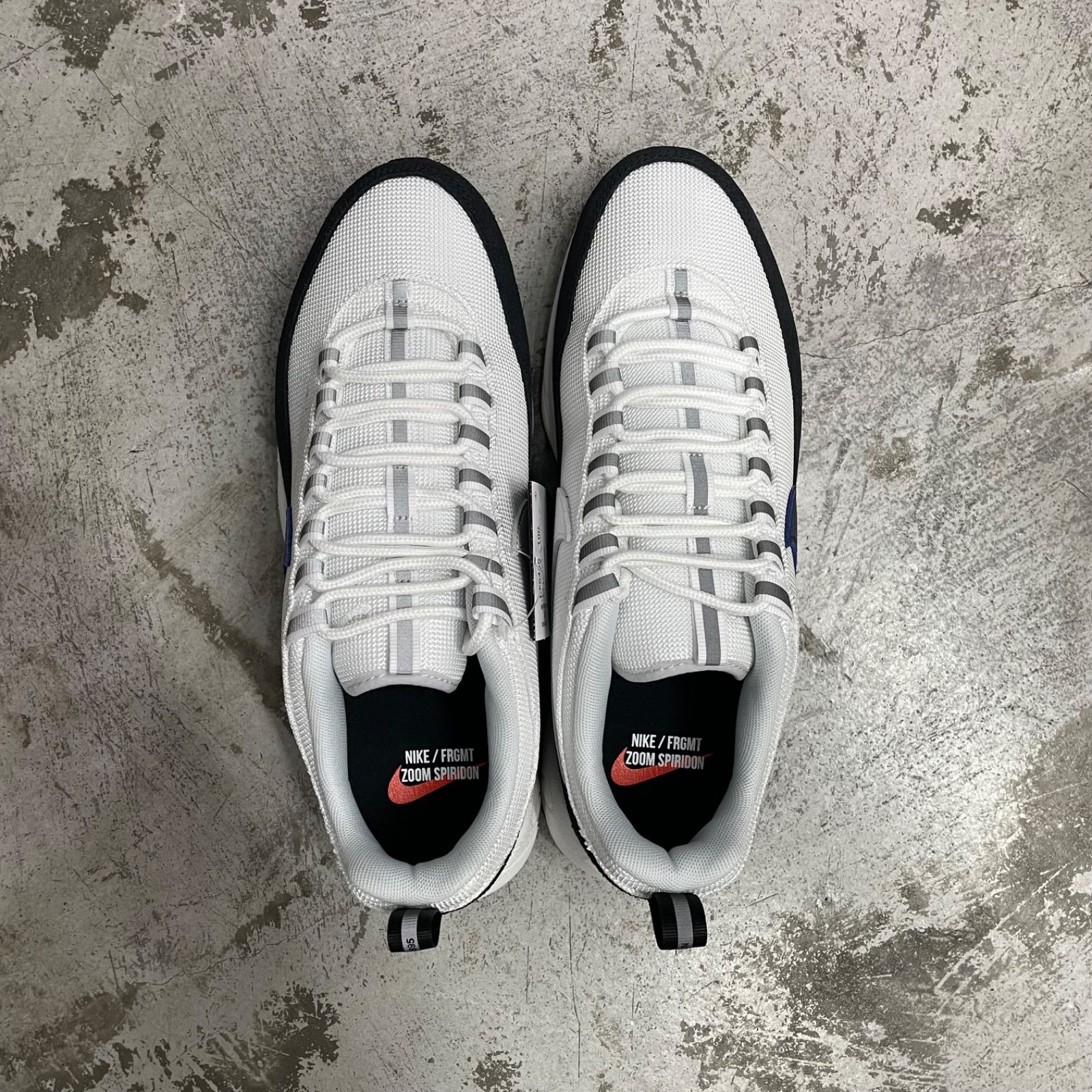未使用品 国内正規 Fragment Nike Air Zoom Spiridon SP Blue Void 