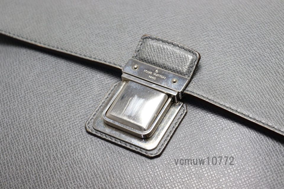 鑑定済・極美品 ルイヴィトン ヴァシリPM タイガ 2way ビジネスバッグ 希少美中古□LOUIS VUITTON タイガ ヴァシリPM レザー 2way