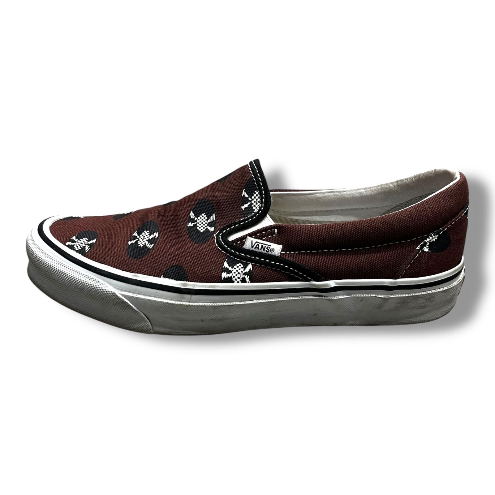 WACKO MARIA VANS OG SLIP-ON LX BROWN RECORDS レコード スリッポン 