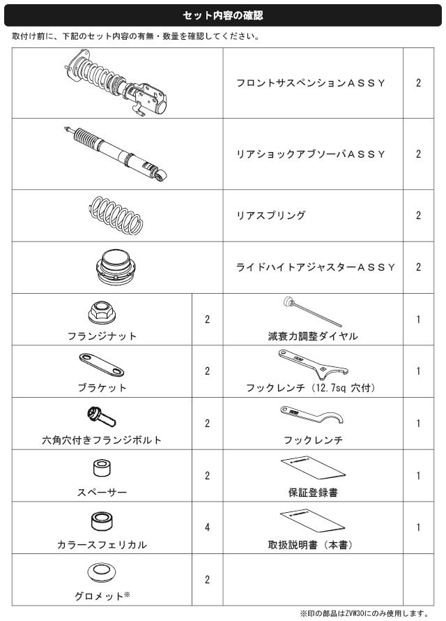 SスタイルX 車高調