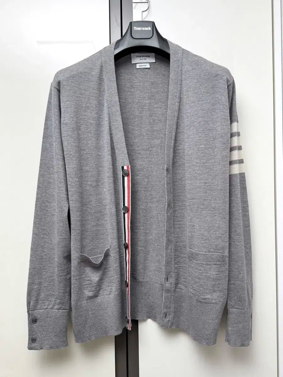 Thom Browne(トム・ブラウン) 四本サイドライン ウール カーディガン 5