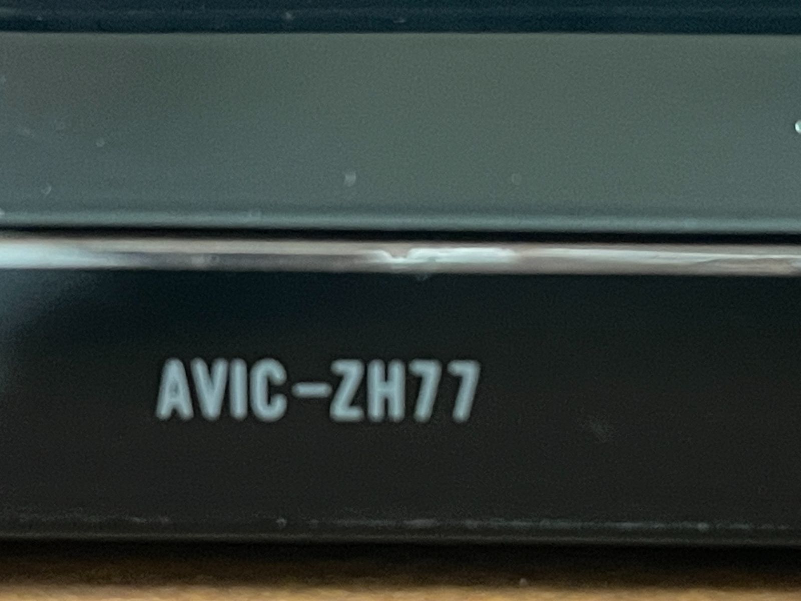 Carrozzeria サイバーナビ AVIC-ZH77 タッチパネル不良 ジャンク