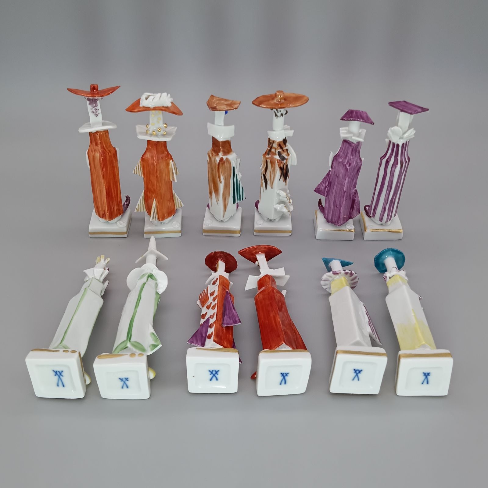 マイセン 仮面舞踏会 マスカレード 陶器人形 ペーター・シュトラング