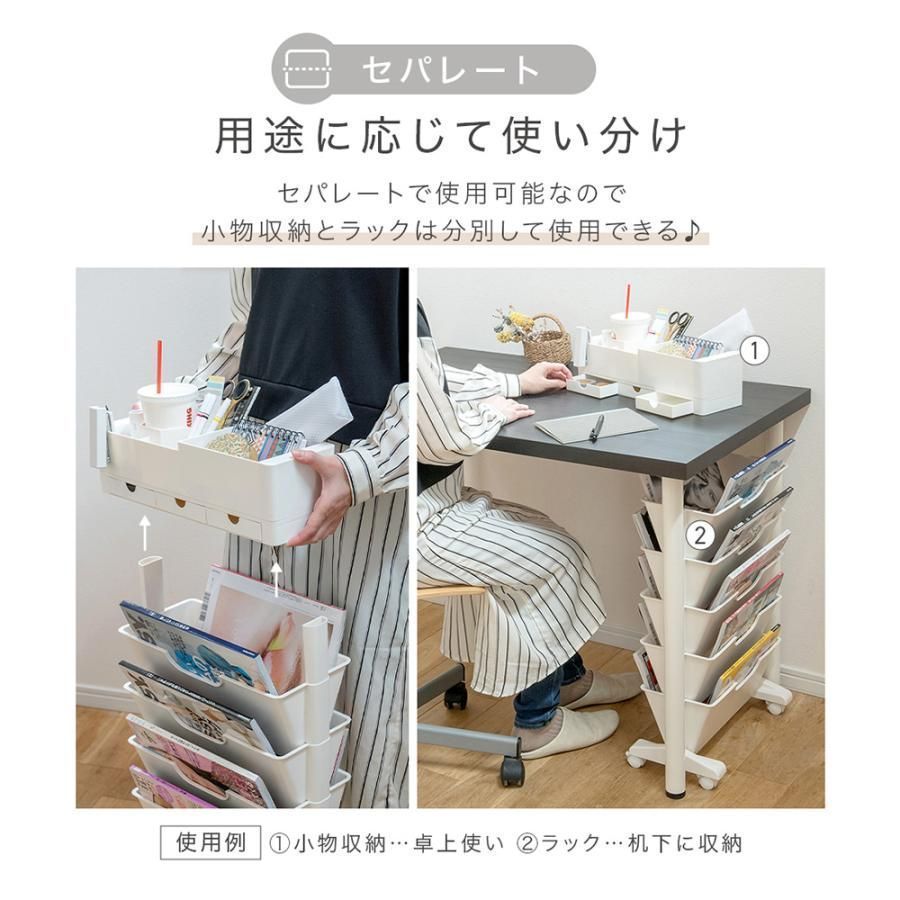 マガジンラック ファイルワゴン スリム 薄型 キャスター付き 大容量 おしゃれ 教科書 収納 中学 収納ワゴン 棚 オフィス コンパ マガジンラック  収納ワゴン ファイルワゴン キッチンワゴン キャスター 収納棚 収納 大容量 雑誌 本 新聞 絵本 書類 ボックス ラック オフ ...