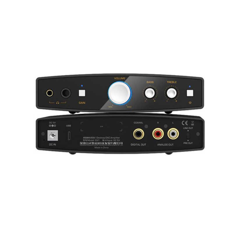 SHANLING コンパクトデスクトップDAC AMP ブラック EH1-BK