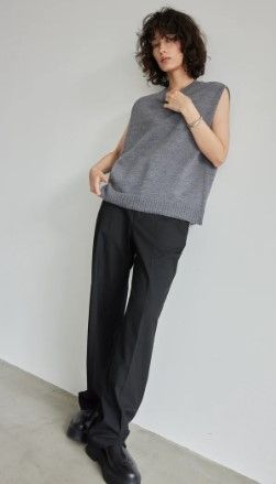 ENCIRCLE ニット セーター 「ENCIRCLE/エンサークル」Knit zip