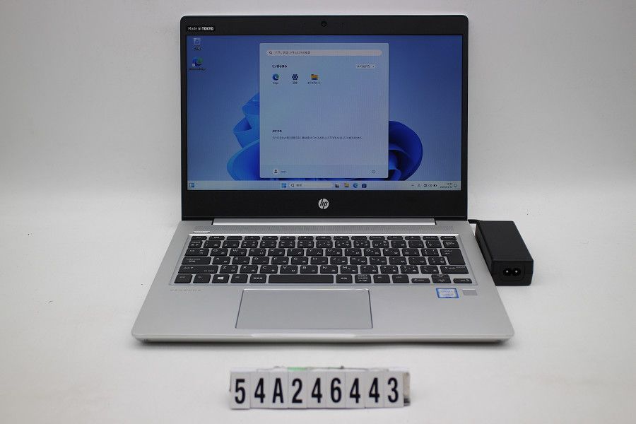 hp ProBook 430 G6 Core i5 8265U 1.6GHz/8GB/256GB(SSD)/13.3W/FWXGA(1366x768)/Win11 【54A246443】