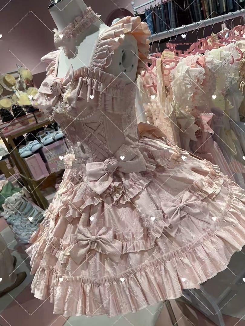 ババルヤ ロリータスカート jskドレスワンピース 優雅 お姫様 ゴスロリドレス ババルヤ ロリータスカート jskドレスワンピース 優雅 お姫様