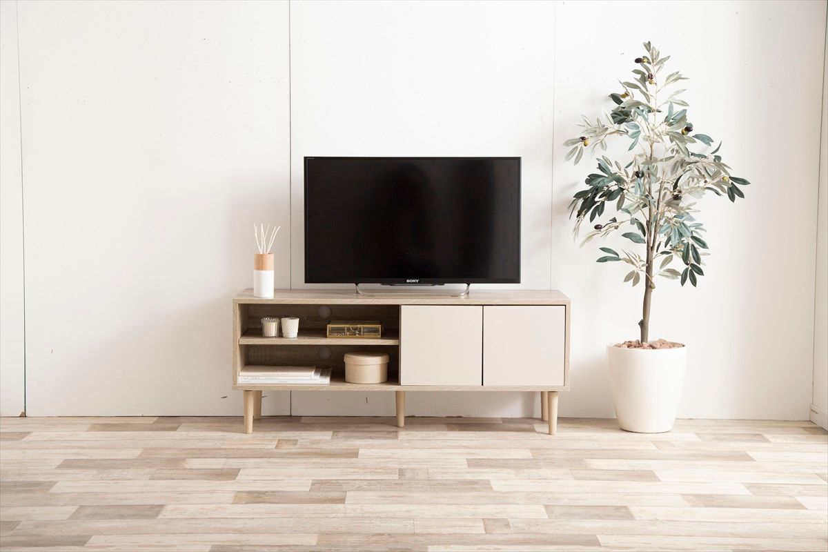 ♪ バイカラーテレビボード ［幅110cm］ Erin テレビ台 ローボード