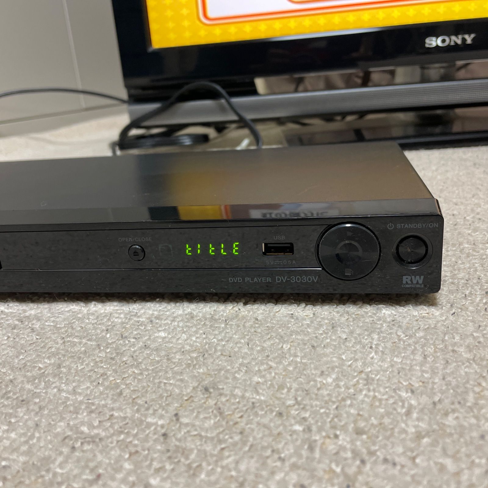 新品 未開封 パイオニア Pioneer DV-3030V DVDプレーヤー