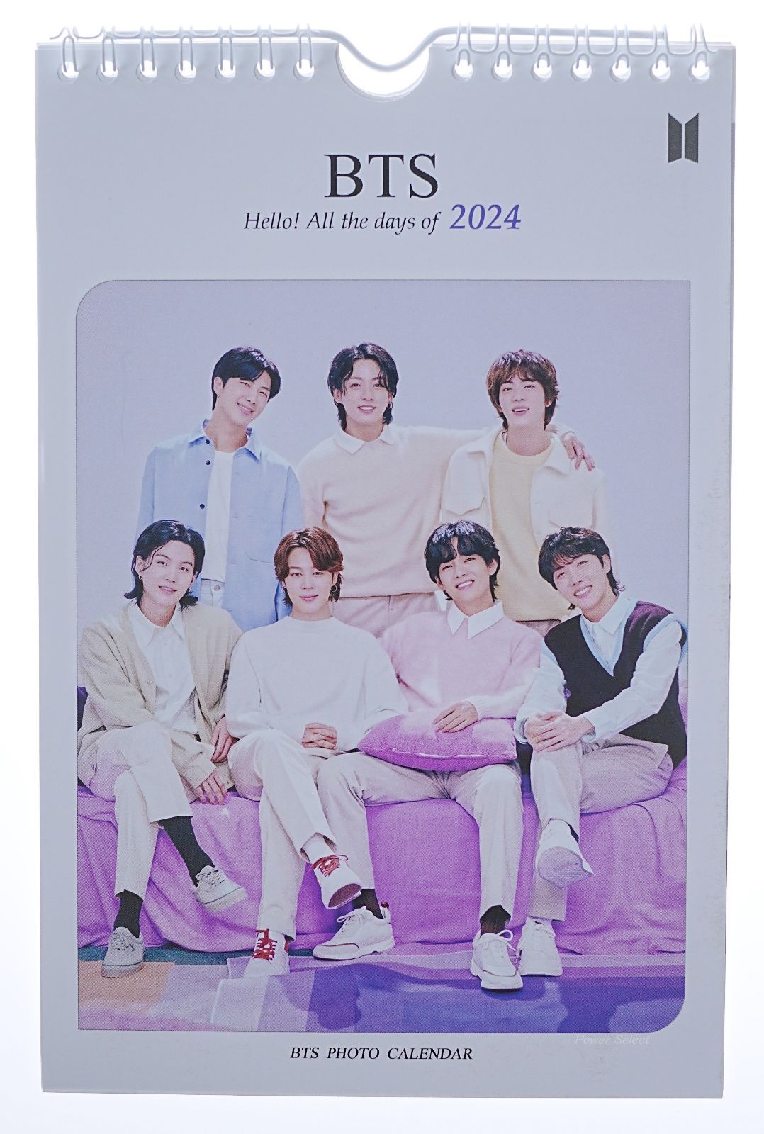 BTS グッズ ミニ 壁掛け カレンダー 2024年 写真集 カレンダー K-POP 