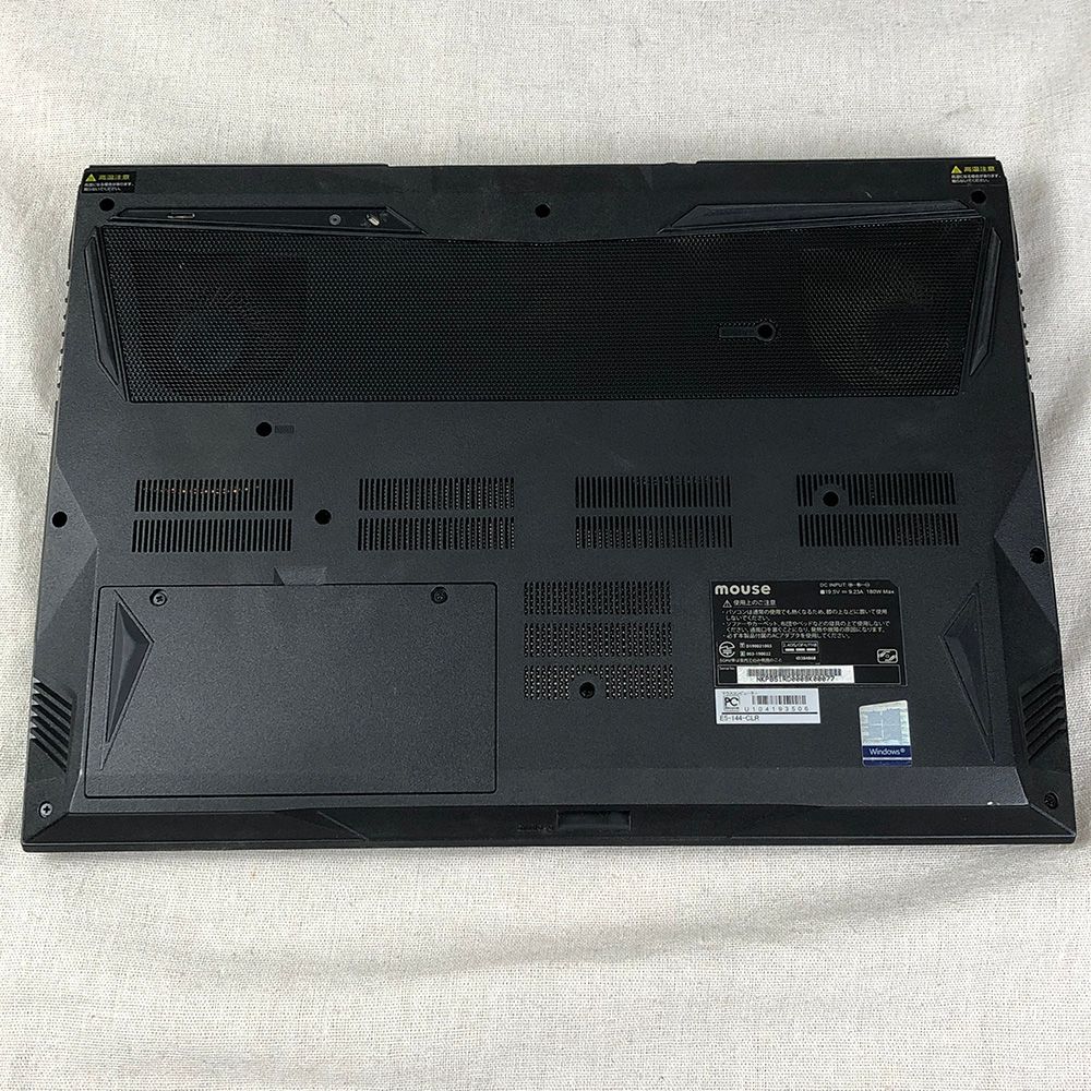 ◇ジャンク品・本体のみ◇ゲーミングノートPC MouseComputer G-Tune E5 