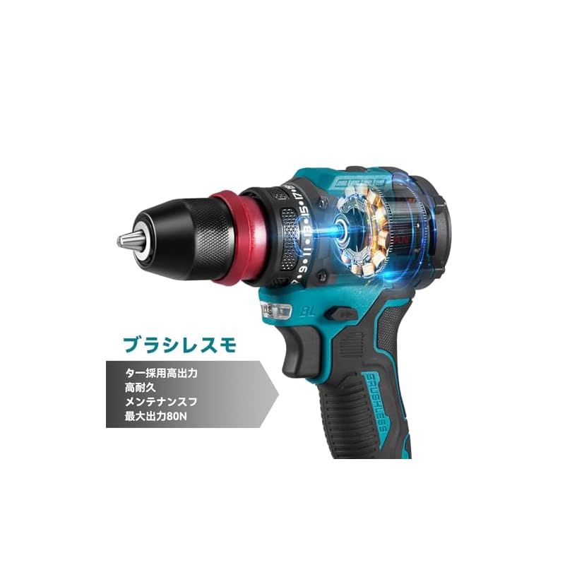 LEDライト付き