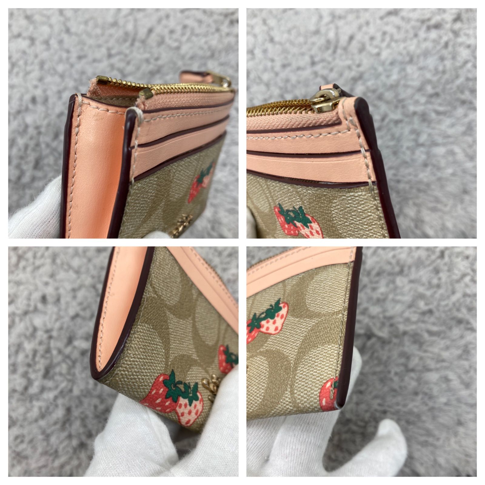 最終値下げ❣️美品❣️COACHコーチ❣️パスケースコインケースキー 